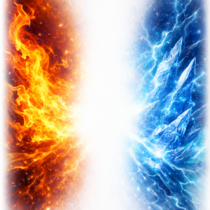 Fire and Ice Background