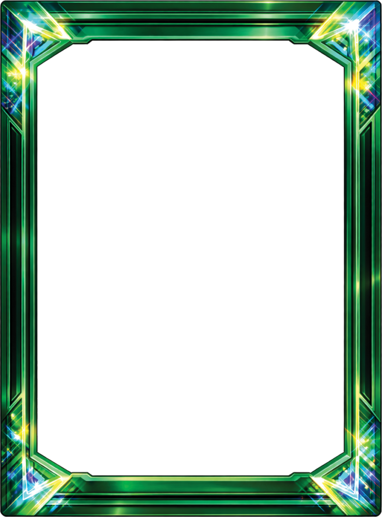 Green HOLO Border