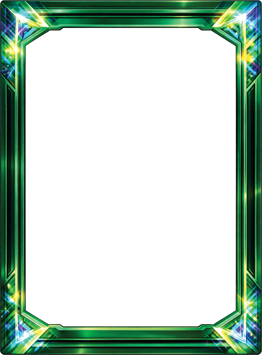 Green HOLO Border