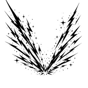 Lightening Foil Background